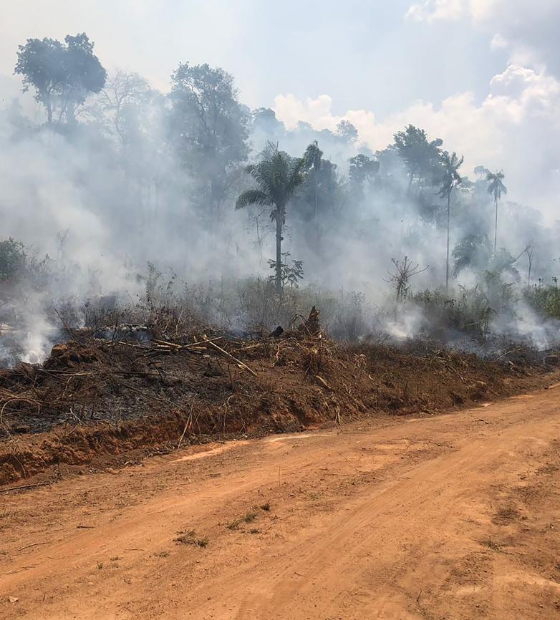 Polícia Civil prende homem suspeito por incêndio em assentamento