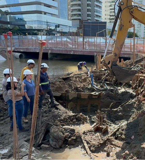 Achado arqueológico em obra da Nova Doca começa a ser resgatado para musealização