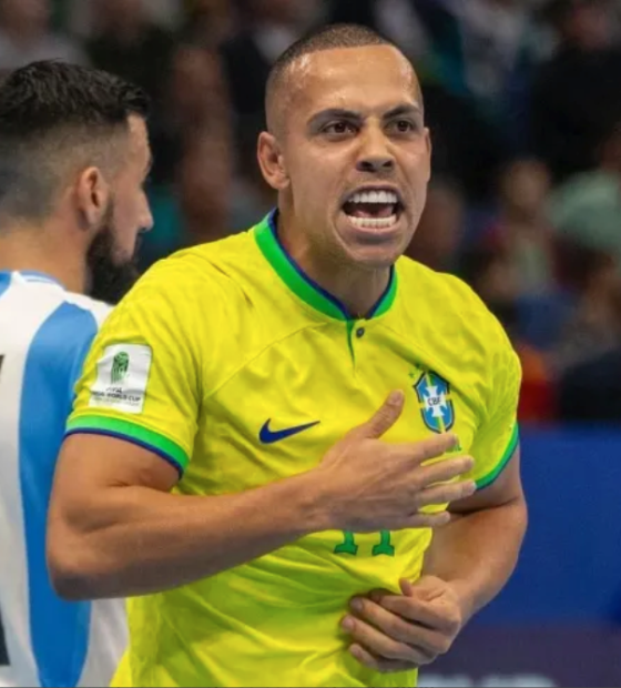 É hexa! Brasil vence Argentina e conquista o Mundial de Futsal realizado no Uzbequistão