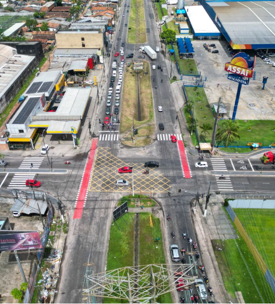 Mário Covas tem trecho alterado para construção do viaduto em Ananindeua