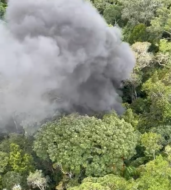 FAB abate avião venezuelano que entrou ilegalmente no Brasil 