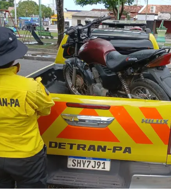 Operação do Detran recupera motos roubadas em Castanhal, Viseu e Altamira