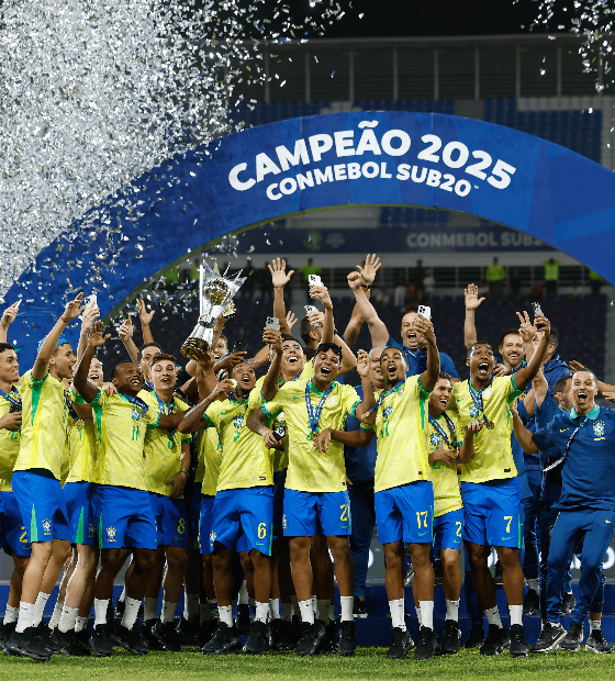 Seleção Brasileira é campeã do Sul-Americano Sub-20 pela 13ª vez