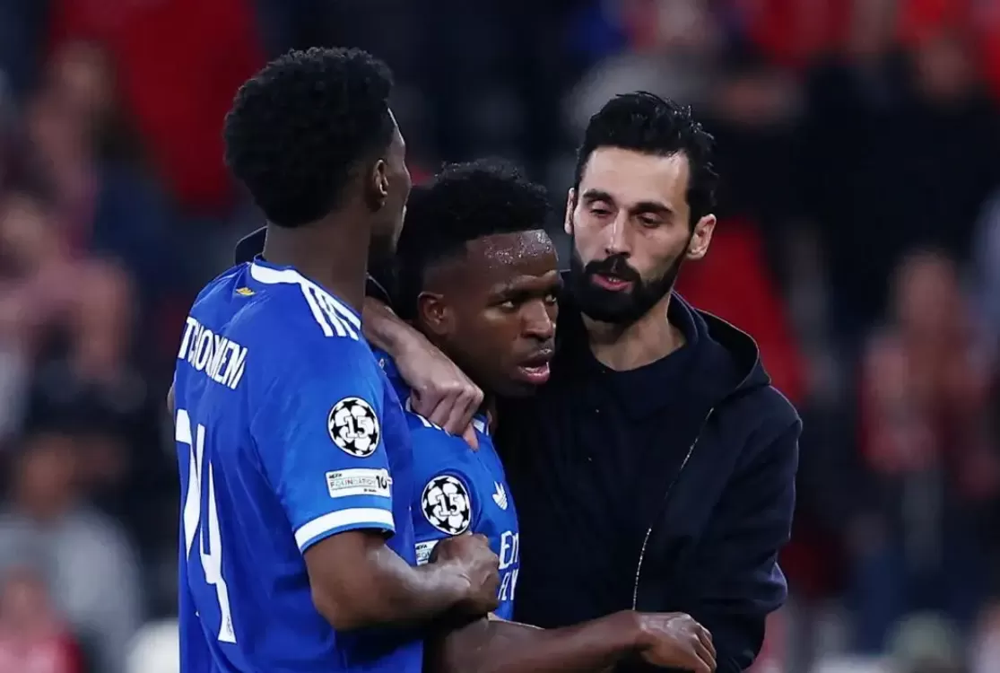 Vini Júnior denuncia novo caso de racismo e critica arbitragem em Lisboa