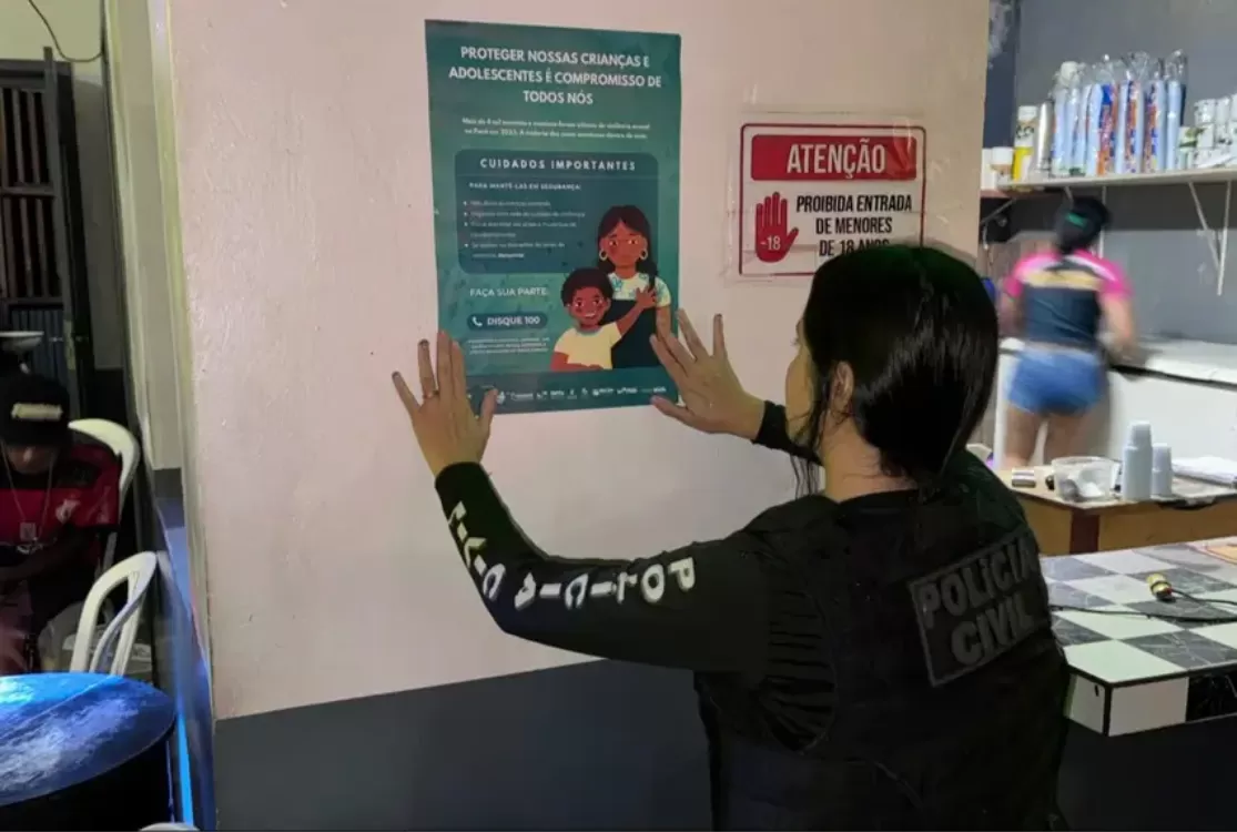 PC reforça campanha de combate ao abuso sexual de crianças e adolescentes