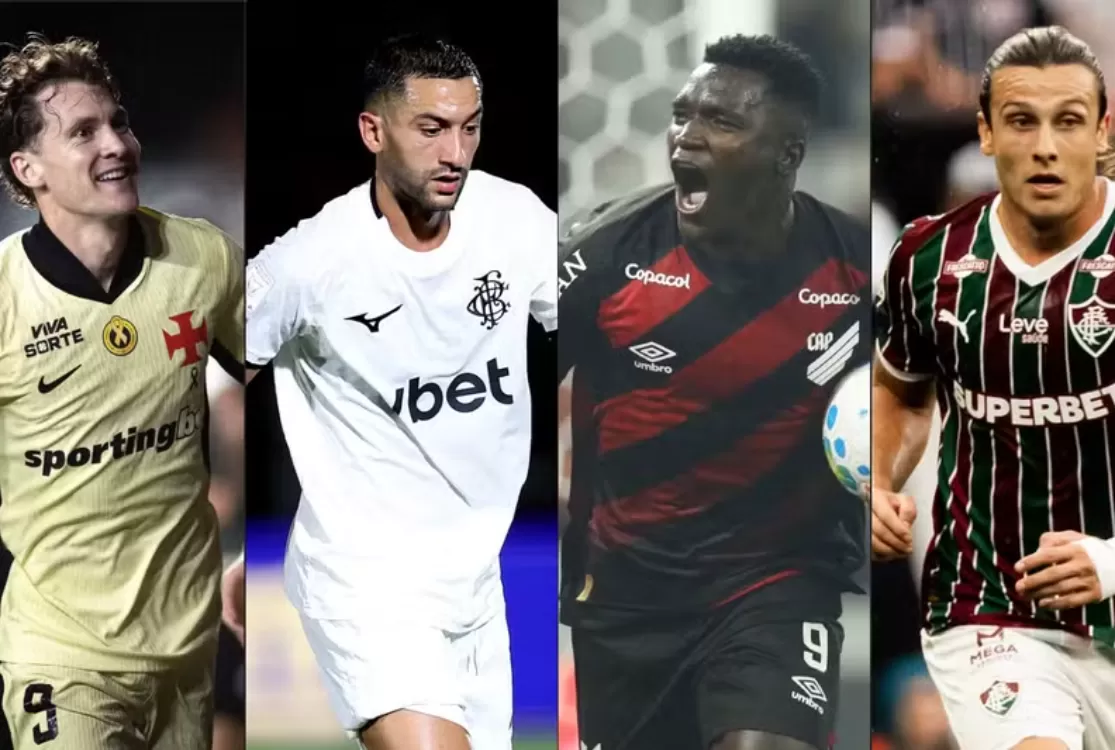 Brasileirão é a décima liga com mais estrangeiros entre as principais do mundo