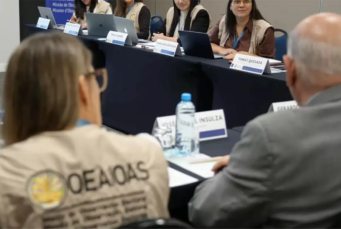 OEA faz alerta sobre as eleições e destaca decisões individuais nas cortes superiores